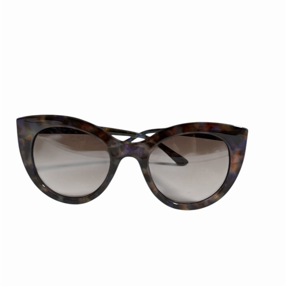 Cat Eye Tortoise Shell Brown Frame Gray Lens